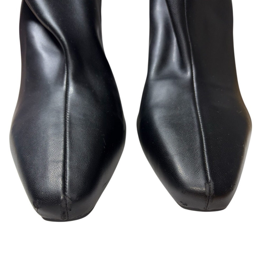 Jessica Simpson Floyce Black Ankle Bootie Heels Women’s Size 9M/40 - Picture 6 of 12